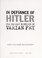 Go to record In defiance of Hitler : the secret mission of Varian Fry